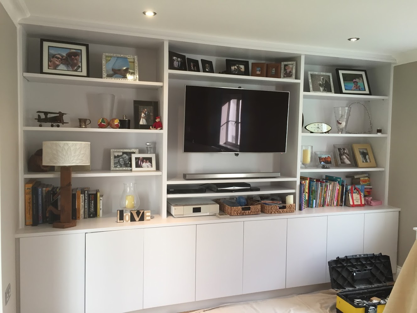 painted fitted units