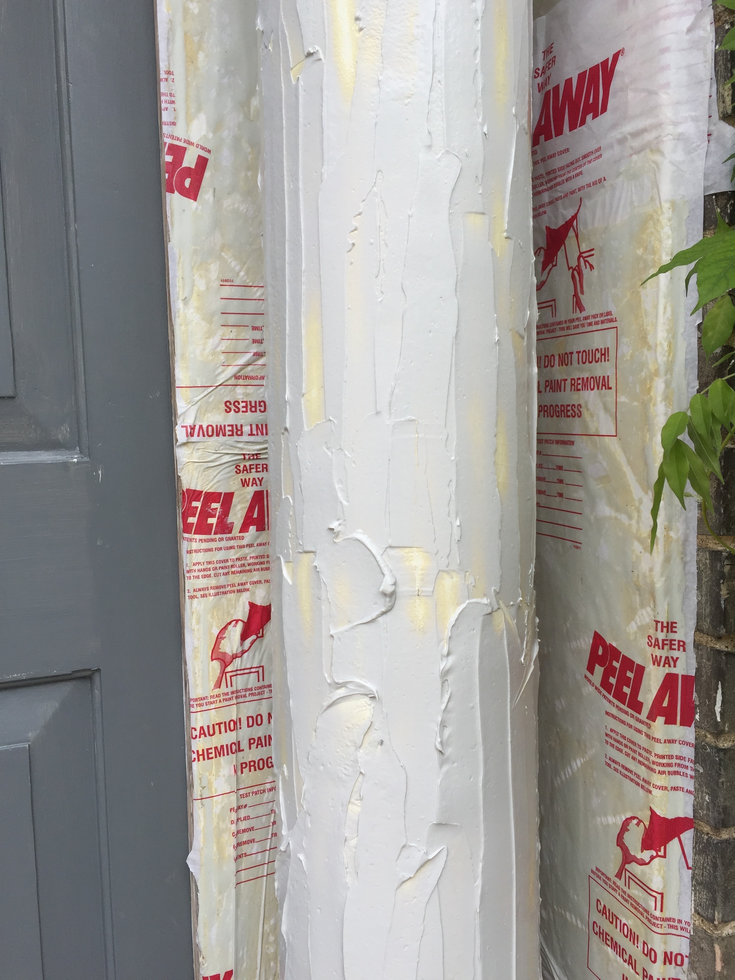 Painting Columns and Doors