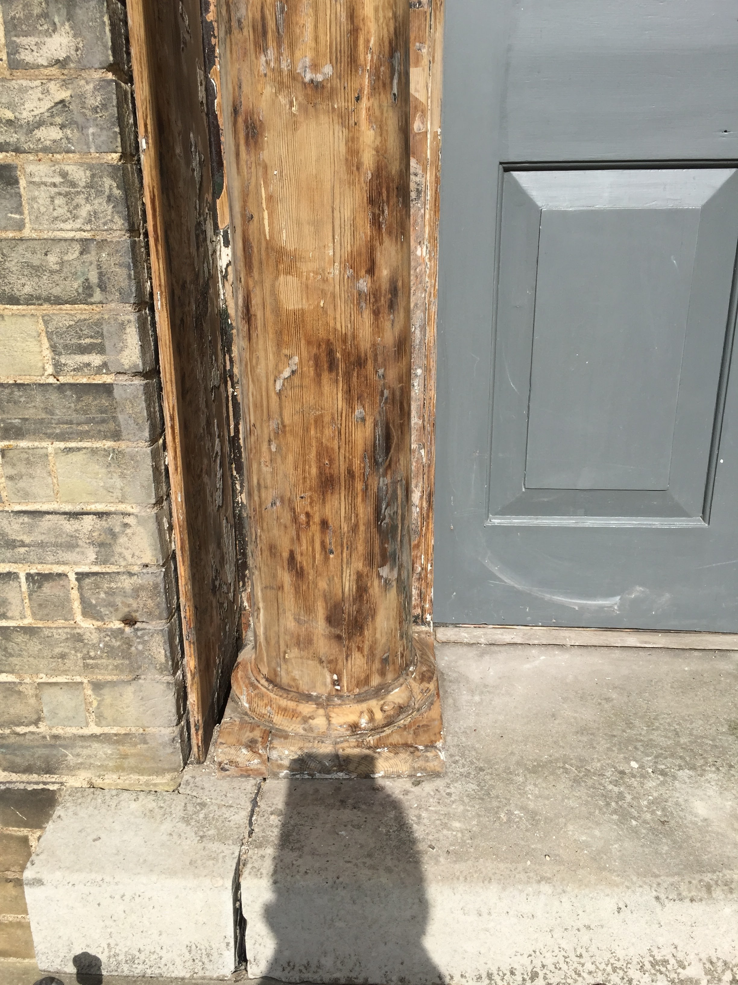 Painting Columns and Doors