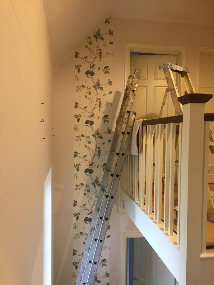 Hallway preparation work