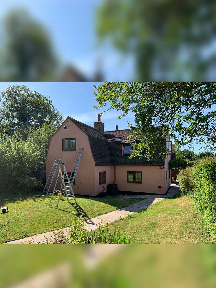 exterior cottage painting