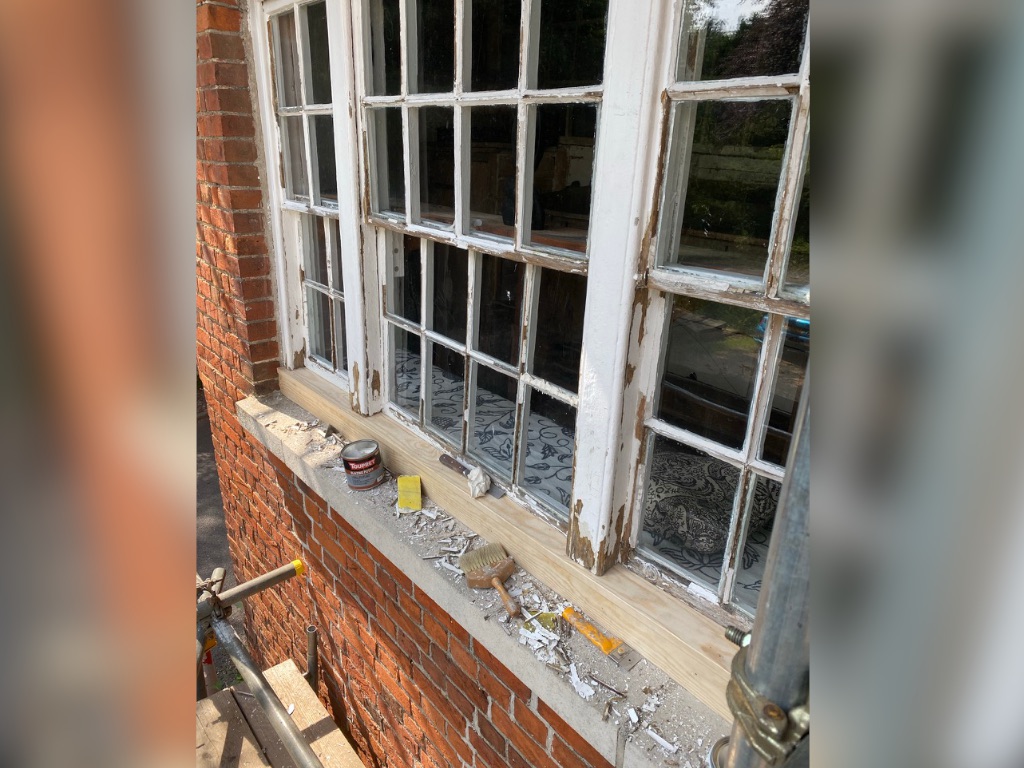 Painting Wooden Sash Windows