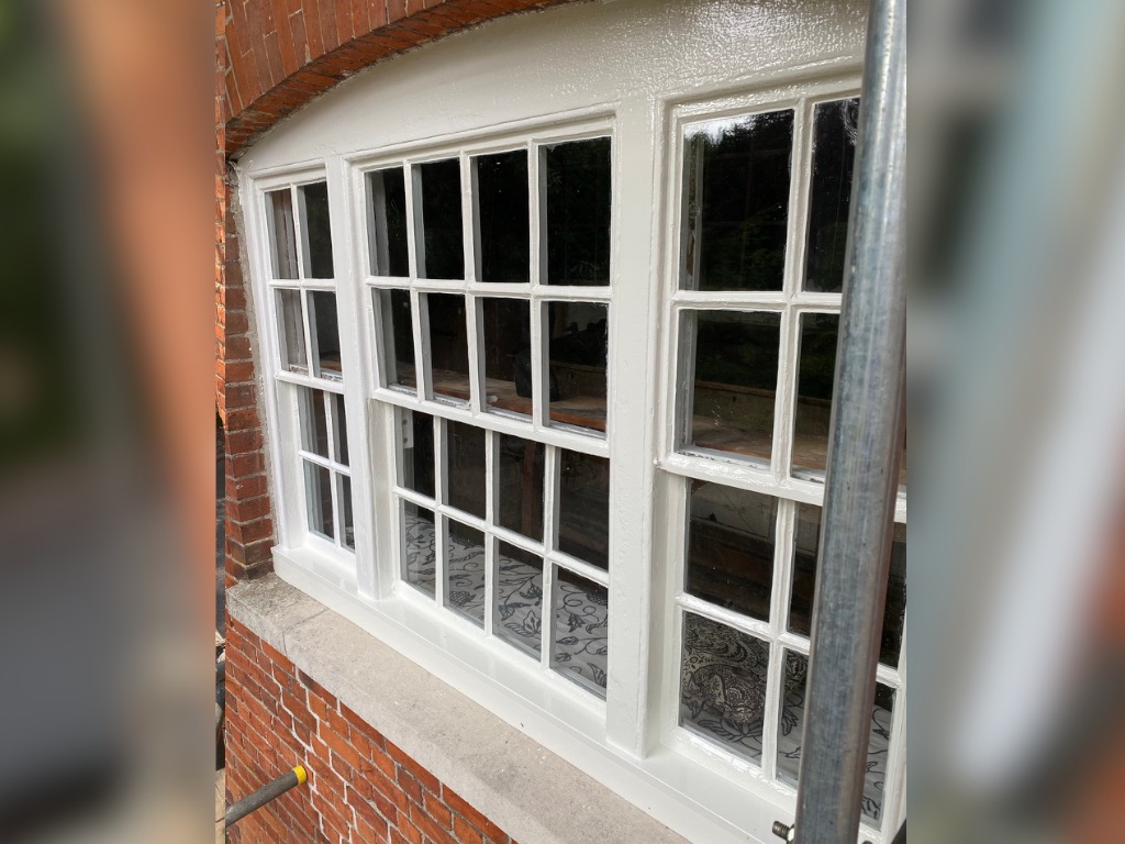 Painting Wooden Sash Windows