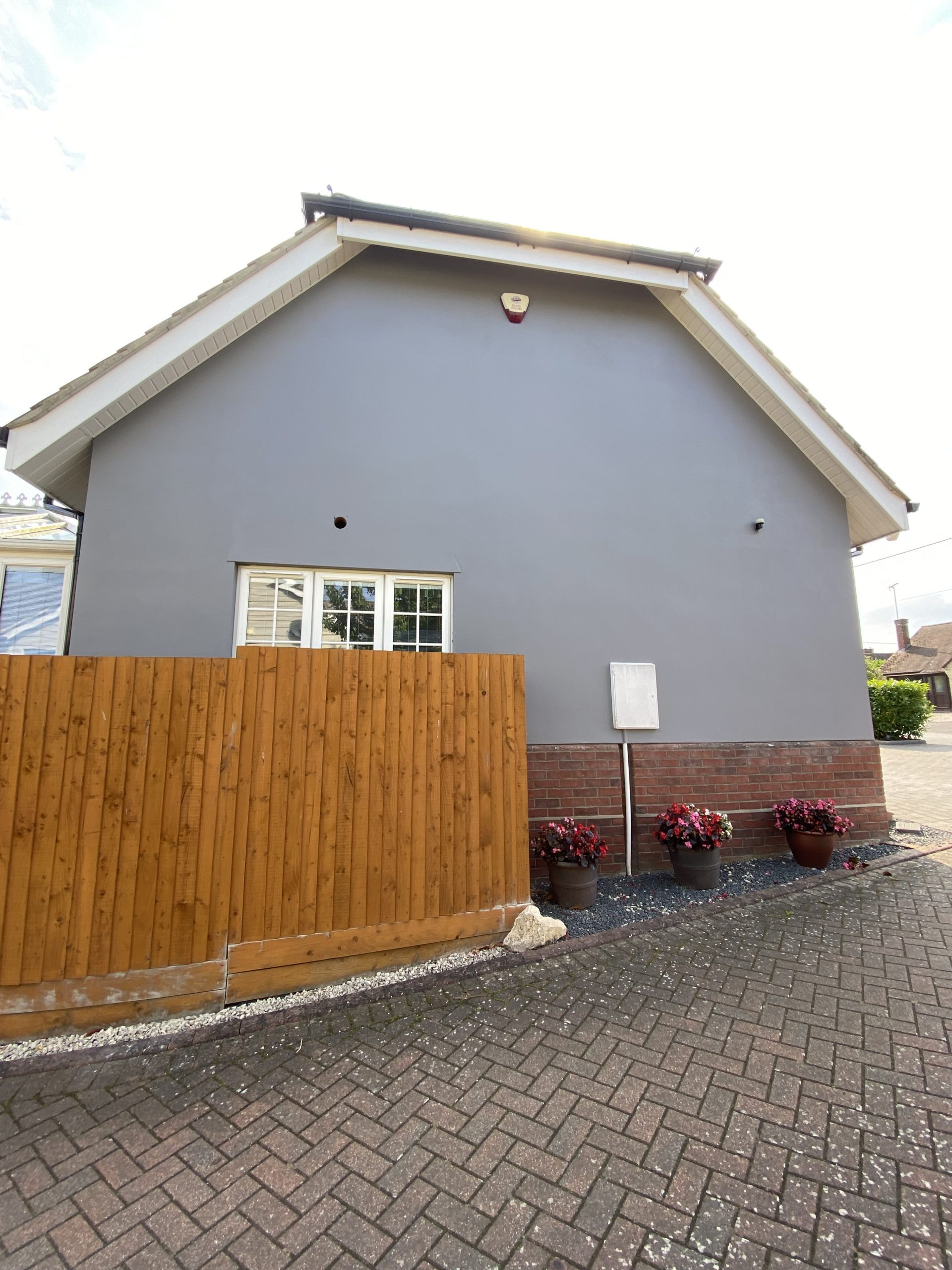 Repair and Painting of rendered walls