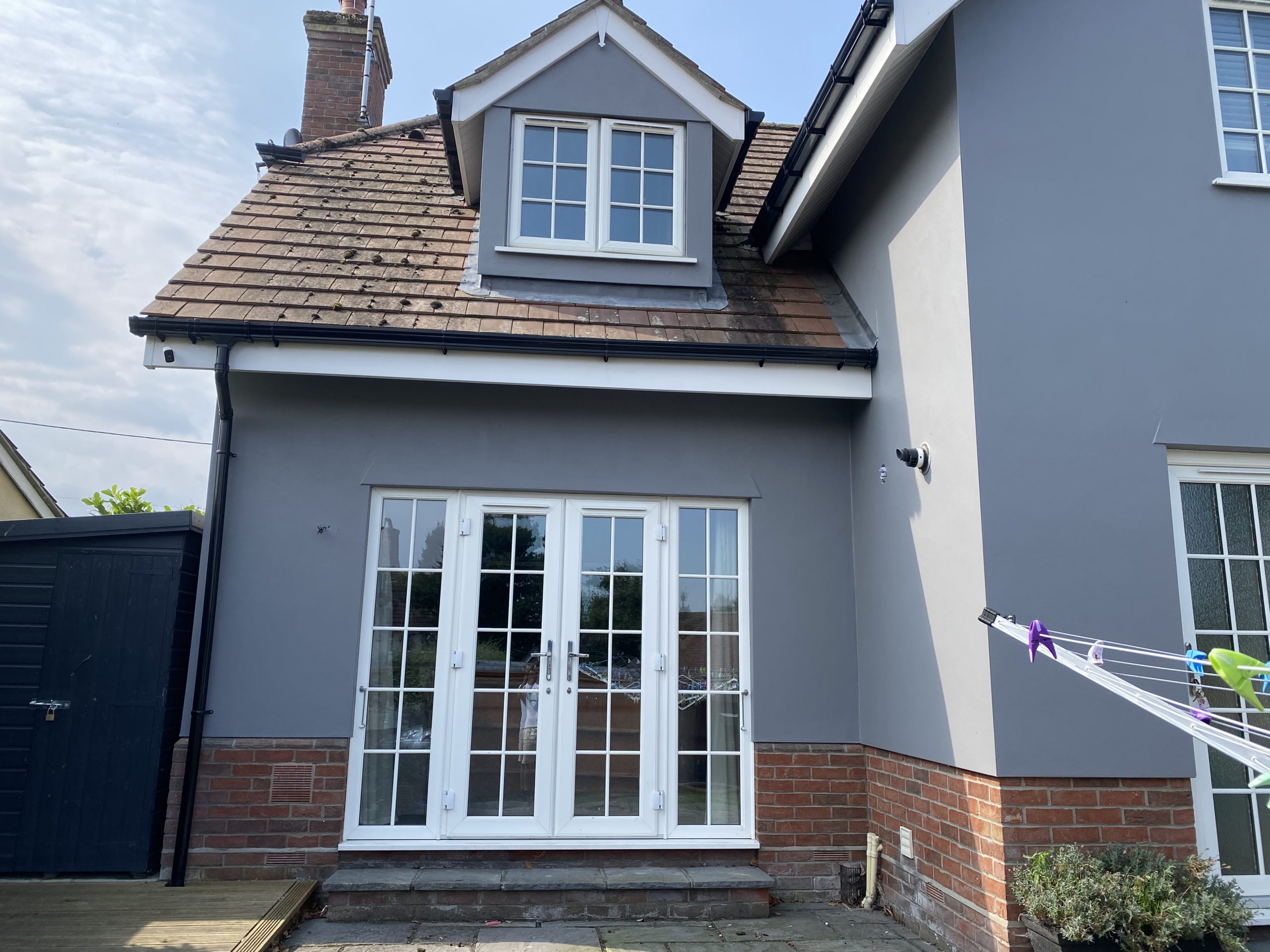Repair and Painting of rendered walls